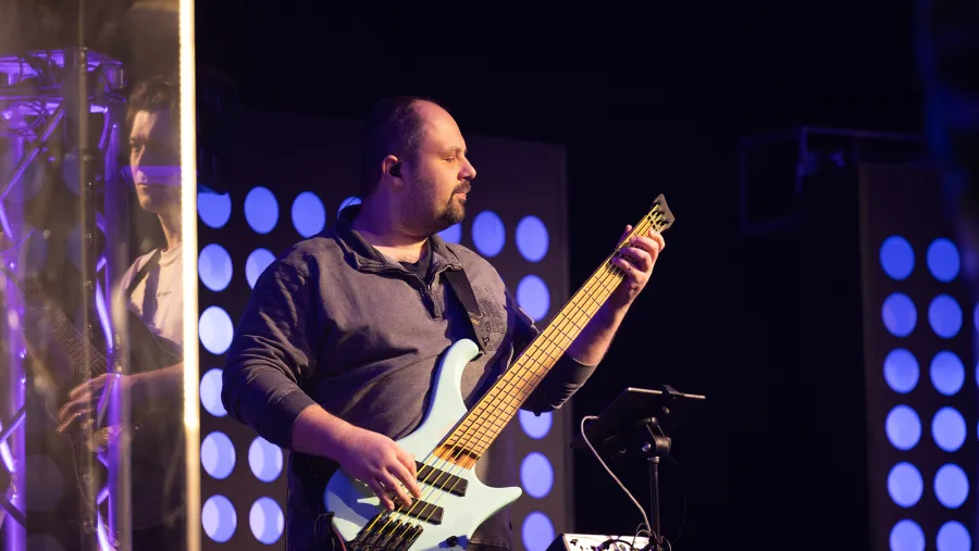 Worship-Band im Gottesdienst der C3 Hanau